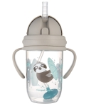 Canpol kubek niekapek z odważnikiem Exotic animals 56/606 grey