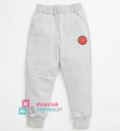 Spodnie dresowe dla chłopca niemowlaka GT Emotki szare.jpg