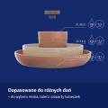 Zestaw naczyń dla dziecka Lovi 20% z mączki drzewnej z recyklingu 21/532 bei.jpg