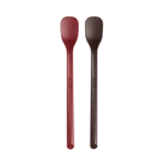 Łyżeczka dla niemowlaka  długa 2 szt Lovi 20% z mączki drzewnej z recyklingu 35/582 red