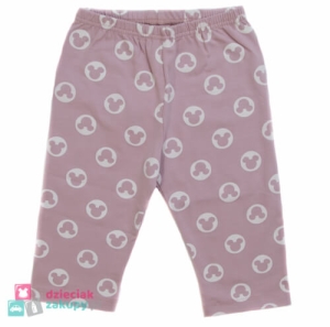 Legginsy 3/4 dla dziewczynki ATUT Minnie różowe