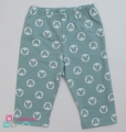 Legginsy 3/4 dla dziewczynki ATUT Minnie zielone.jpg