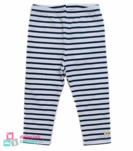 Legginsy dla niemowlaka dziewczynki ATUT Paski .jpg