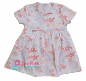 Sukienko body dla niemowlaka dziewczynki Mrofi Summer Flowers