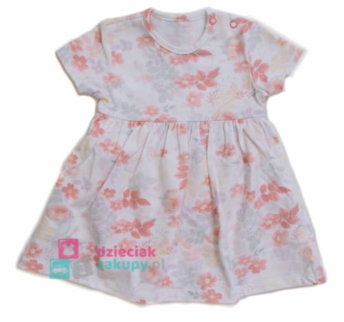 Sukienko body dla niemowlaka dziewczynki Mrofi Summer Flowers.jpg