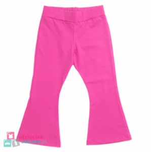 Spodnie dzwony dla dziewczynki ATUT różowe