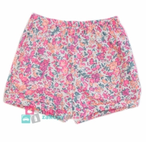 Krótkie spodenki dla dziewczynki ATUT Kwiatowe