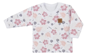 Bluzeczka na długi rękaw dla niemowlaka dziewczynki Koala Baby Hibiscus
