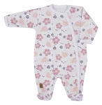 Pajac dla niemowlaka dziewczynki w kwiaty Koala Baby Hibiscus