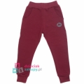 Mrofi dresowe spodnie chłopięce Sport kolor bordowy