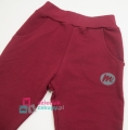 Mrofi dresowe spodnie chłopięce Sport kolor bordowy