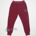 Mrofi dresowe spodnie chłopięce Sport kolor bordowy