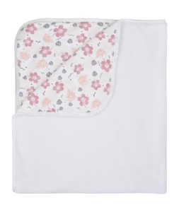 Kocyk dwustronny dla niemowlaka 110x90 Koala Baby Hibiscus