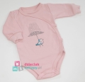 Body dla niemowlaka dziewczynki na długi rękaw Mrofi Bird .jpg