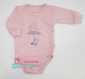 Body dla niemowlaka dziewczynki na długi rękaw Mrofi Bird .jpg