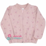 Bluza rozpinana dla dziewczynki Atut Kwiatki