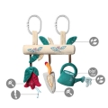 Zabawka edukacyjna zawieszka do wózka GARDEN GIRL Baby Ono 1491.jpg