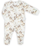 Pajacyk dla niemowlaka chłopca z nadrukiem Bamarnicol Sarenki