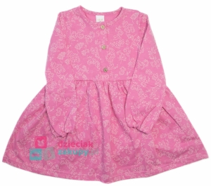 Sukienka dla dziewczynki na długi rękaw Atut Łączka