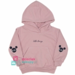 Bluza dla dziewczynki z kapturem Atut różowa