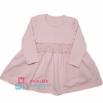 Sukienka dla dziewczynki z falbanką z tiulu Atut