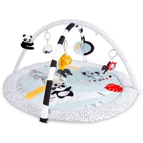 Sensoryczna mata edukacyjna z lusterkiem dla niemowlaka Canpol Babies 68/092.jpg