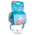 Kubek treningowy z niekapiącym silikonowym ustnikiem  150 ml Canpol 56/612 blu.jpg
