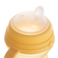 Kubek treningowy z niekapiącym silikonowym ustnikiem  150 ml Canpol 56/614 yel.jpg
