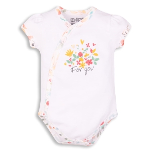 Body kopertowe dla niemowlaka dziewczynki na krótki rękaw  For You Nini