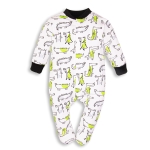 Pajacyk dla niemowlaka chłopca w krokodyle Nini