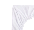 Prześcieradło do kołyski 90x40 cm jersey białe a.jpg