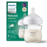 Butelka Avent Natural Response szklana 120ml 0m+