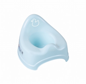 Tega Baby nocnik z pozytywką kaczka jasny niebieski