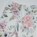 Legginsy w kwiaty dla dziewczynki niemowlaka Atut .jpg