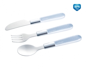 Zestaw sztućców ze stali nierdzewnej 9/477_whi Canpol Babies