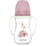 Butelka antykolkowa Canpol Babies ze świecącymi uchwytami Sleepy Koala 240 ml 35/237 pin