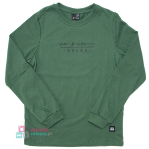 Bluzka na długi rękaw dla chłopca GT RULES zielona