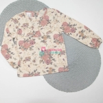 Bluzka dla dziewczynki w kwiatki z falbanką Atut