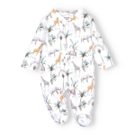 Pajacyk dla niemowlaka chłopca Nini Safari