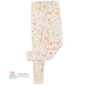 Legginsy prążkowane dla dziewczynki w kwiaty Atut .jpg