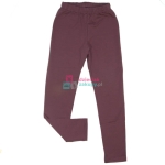 Ocieplane legginsy dla dziewczynki Atut fioletowe