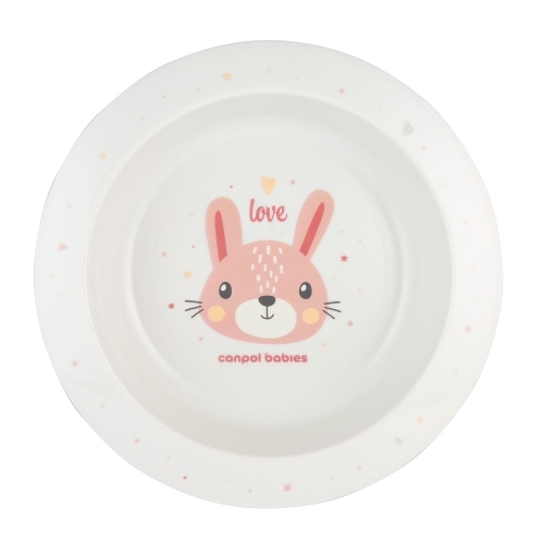 Miska plastikowa dla dziecka 270 ml Canpol Babies CUTE ANIMALS 4/412 pin2 .jpg
