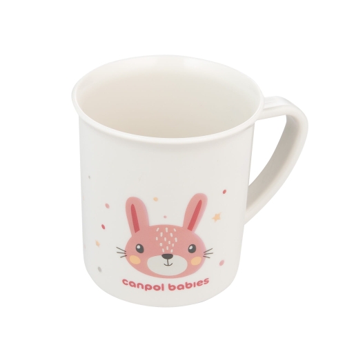 Kubek plastikowy z uchem dla dziecka Canpol babies 170 ml CUTE ANIMALS 4/413 pin2.jpg