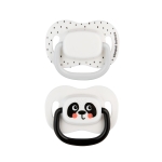 Silikonowe smoczki Canpol Babies 6-18 M Air Flow 34/928 whi