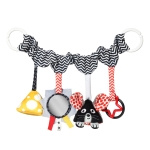 Zabawka edukacyjna - zawieszka do wózka i fotelika  Baby Ono Cheese & Skip 797