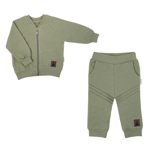 Komplet ubranek dla chłopca niemowlaka bluza i spodnie Bamarnicol.jpg