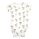 Body na krótki rękaw dla dziewczynki Bamarnicol Wisienka