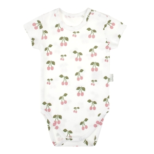 Body na krótki rękaw dla dziewczynki Bamarnicol Wisienka