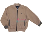 Bluza na zamek dla chłopca GT beżowa