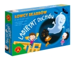 Łowcy skarbów i Labirynt duchów 2 gry planszowe dla dzieci 5+ Aleksander